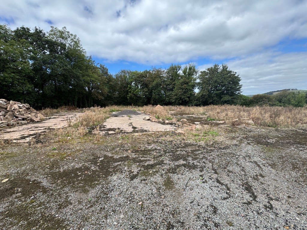 Lot: 65 - FREEHOLD SITE WITH PLANNING FOR FIVE HOUSES - General view of the site 1